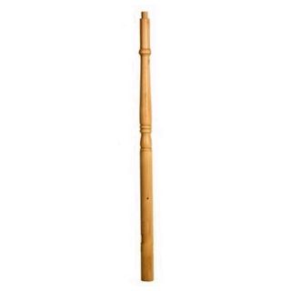 Hemlock Fluted Georgian Volute Newel Post